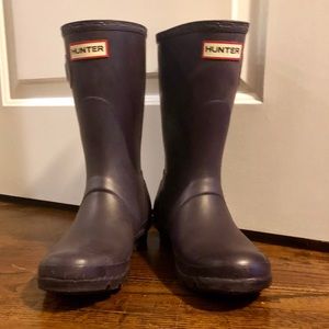 Hunter Short Rain Boot Size 9